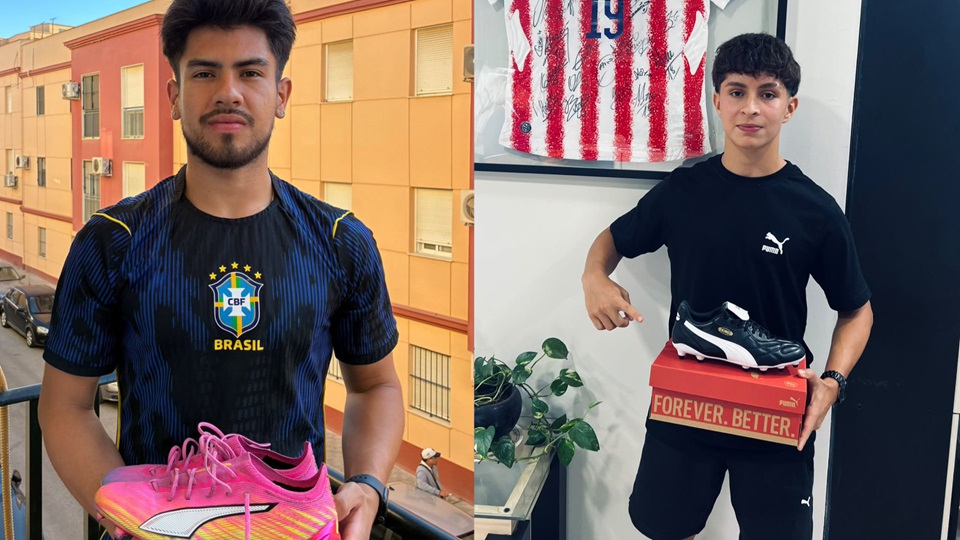 Promesas del fútbol con apoyo de PUMA y KEMSA