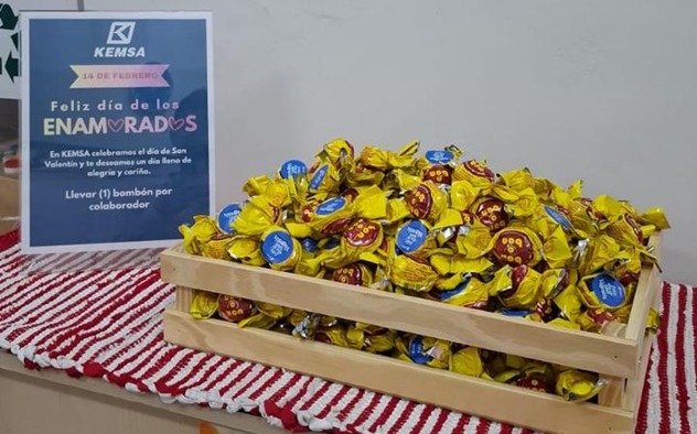 San Valentín, una jornada alegre