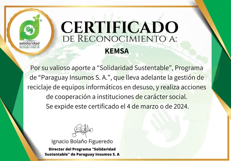 Reconocen aporte solidario