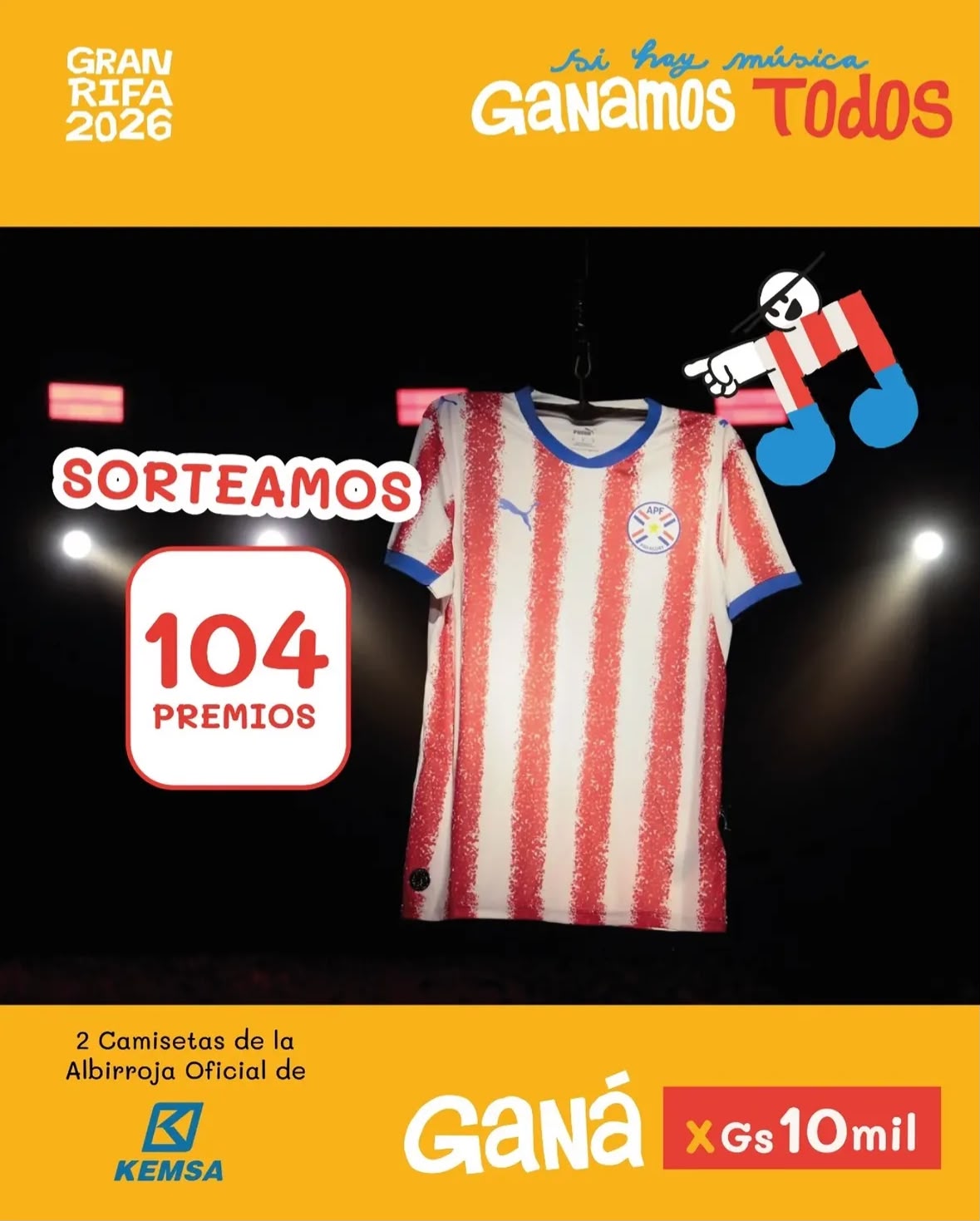 ¡Si hay música, ganamos todos!