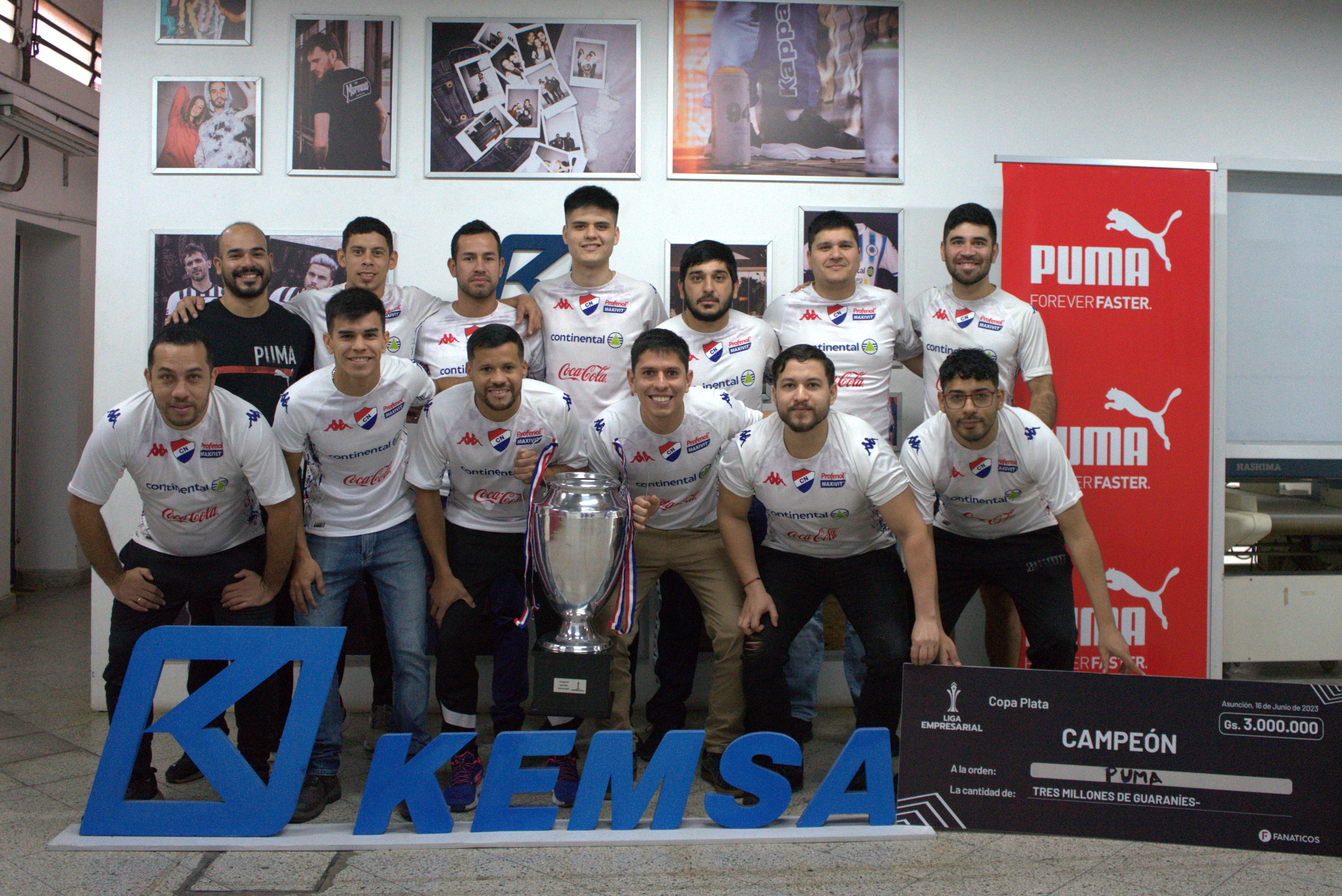 PUMA Campeón en torneo empresarial