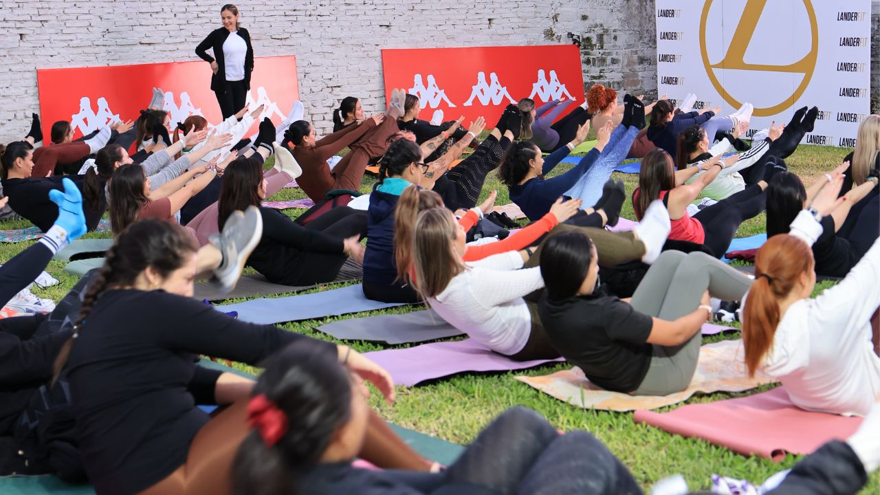 Kappa compartió en Leva Pilates