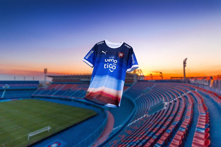 Cerro Porteño presenta su tercera equipación: "Atardecer Azulgrana"