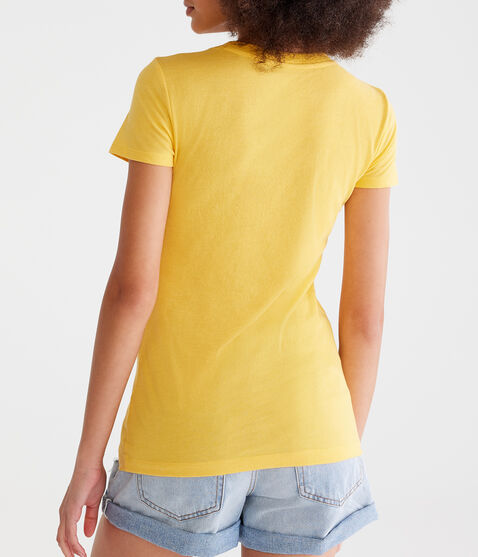 Camiseta amarilla de Aeropostale