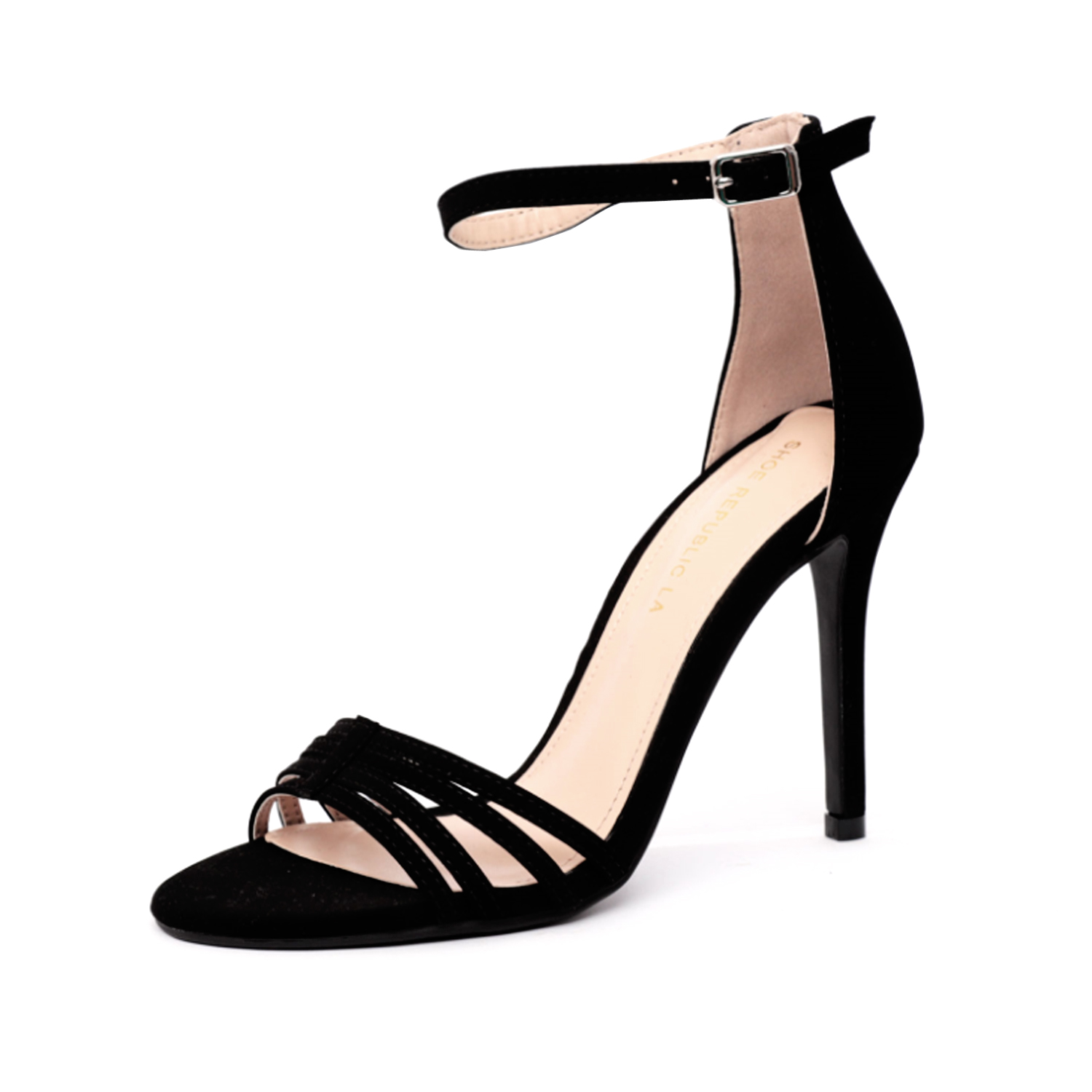Sandalia Taco Alto Black