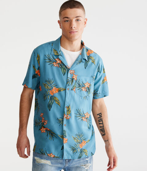 Vista previa AERO GUYS WOVEN TOPS 