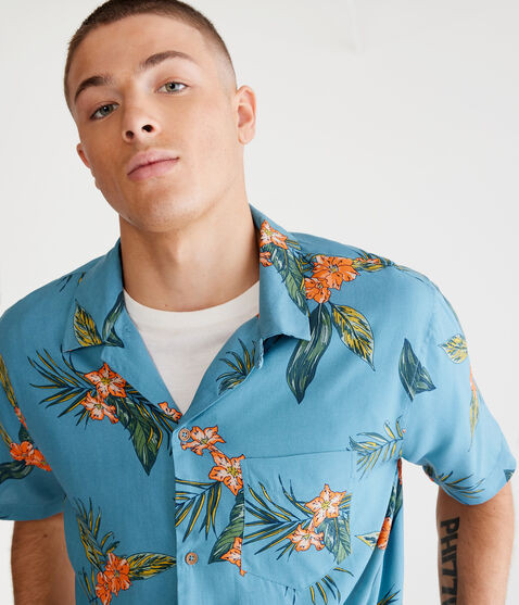 Vista previa AERO GUYS WOVEN TOPS 