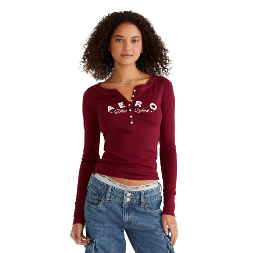 Vista previa AERO GIRLS LS KNITS 