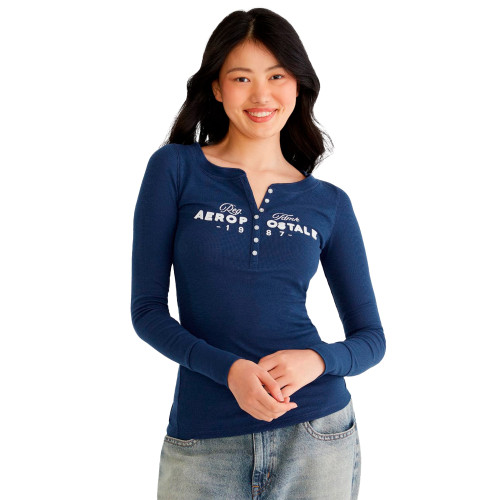 Vista previa AERO GIRLS LS KNITS 
